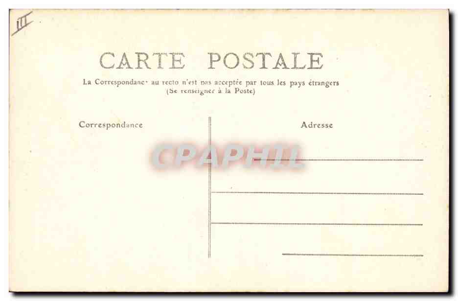 CPA Folklore Auvergne Une paysanne  — Verso