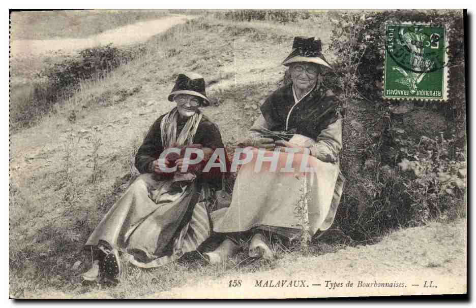 Malavaux — Types de Bourbonnaises — LL. n°158