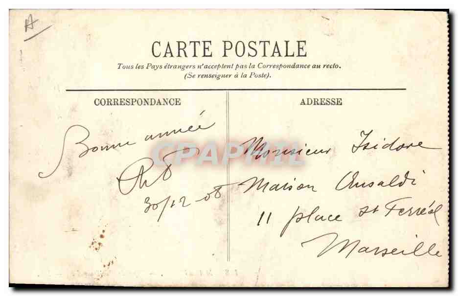 Malavaux — Types de Bourbonnaises — LL. n°158 — Verso