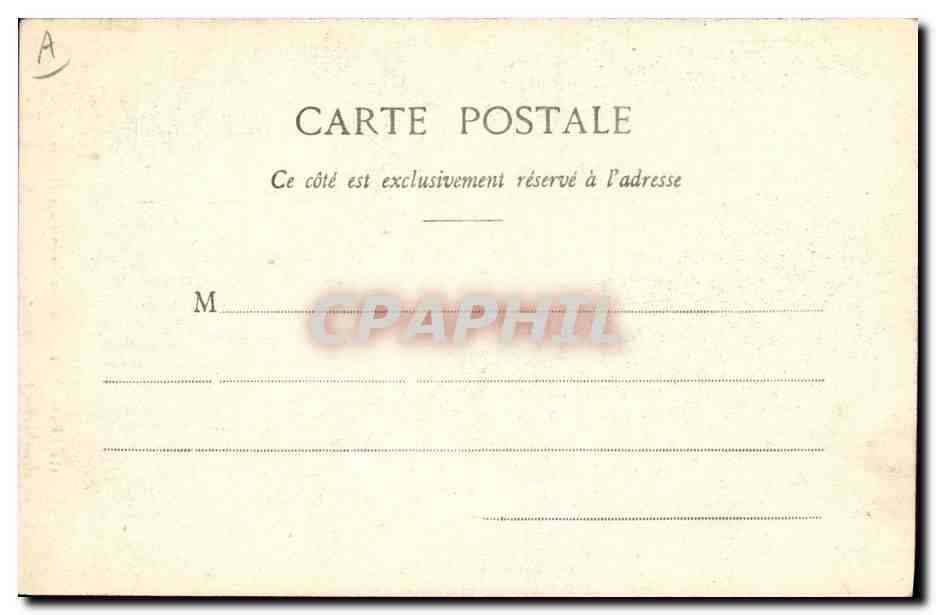 CPA Folklore Parganet Costume des environs d'Issoire  — Verso