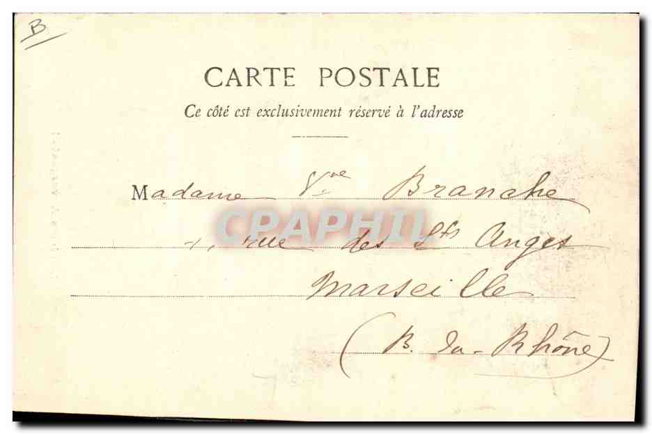 CPA Folklore Nos bons Auvergnats Chien Fileuse  — Rückseite