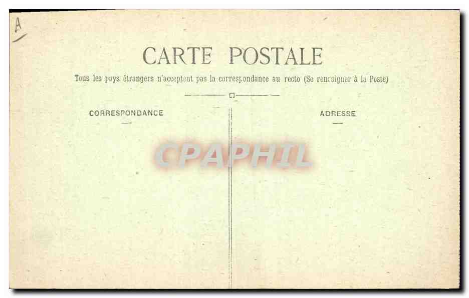 CPA Folklore Types de paysans d'Auvergne  — Verso