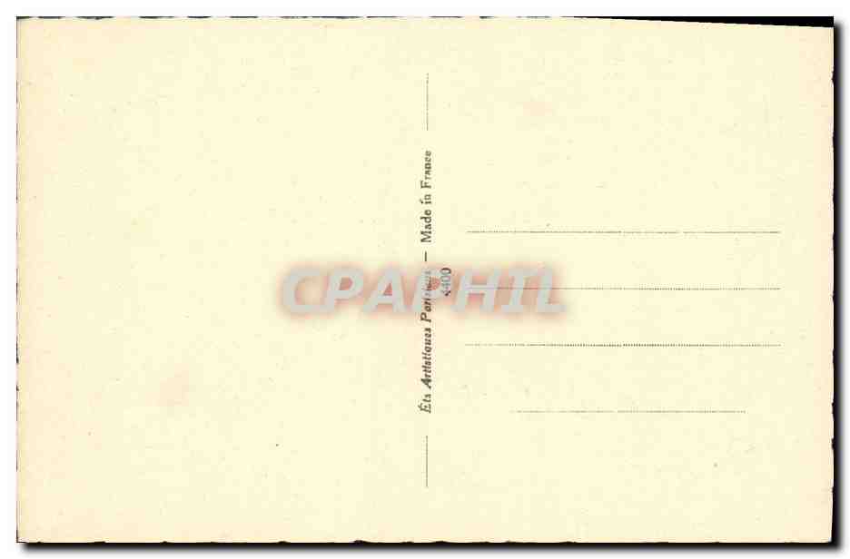 CPA Fantaisie Illustrateur Bossaert Ne pleure pas Jeannette  — Verso
