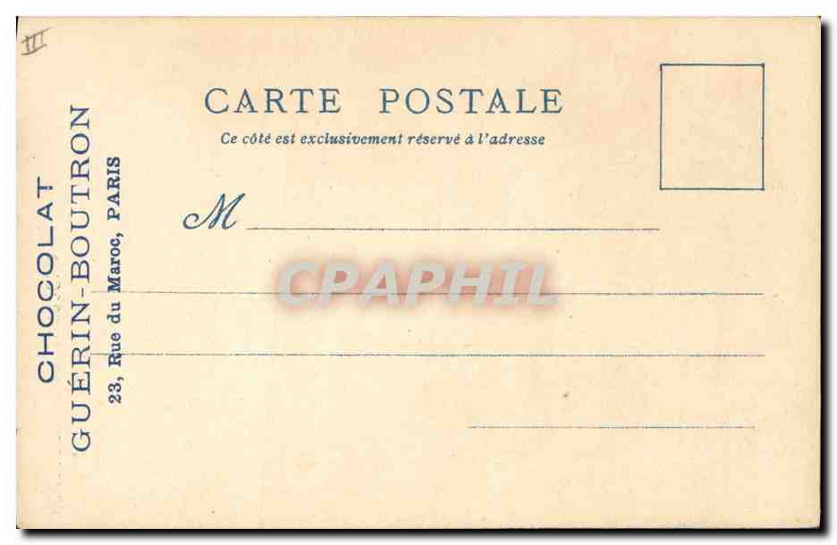 CPA Fantaisie Illustrateur Le Vieux Paris Exposition universelle de 1900 Corps de garde — Verso