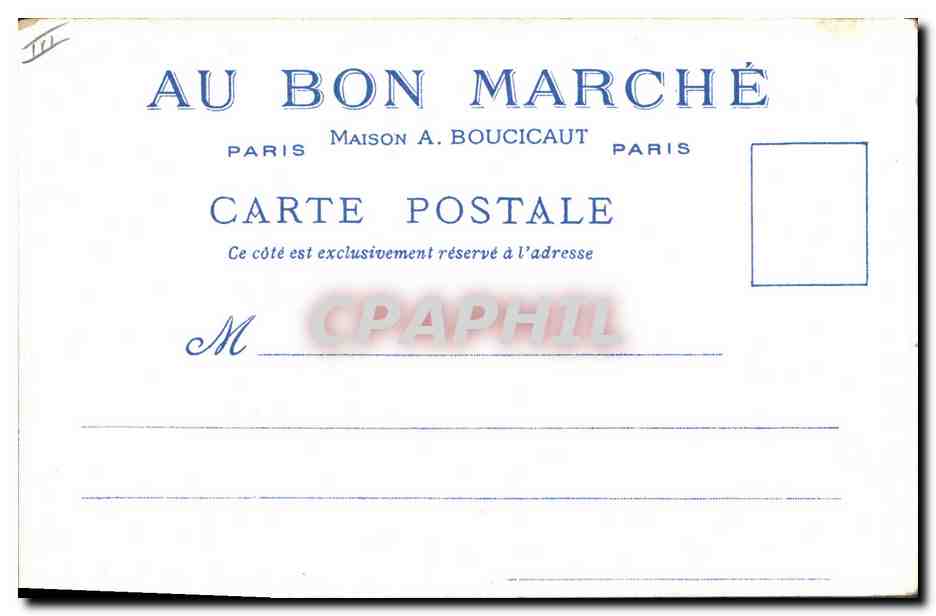 CPA Fantaisie Illustrateur Le Vieux Paris Maison de Theophraste Renaudot — Rückseite