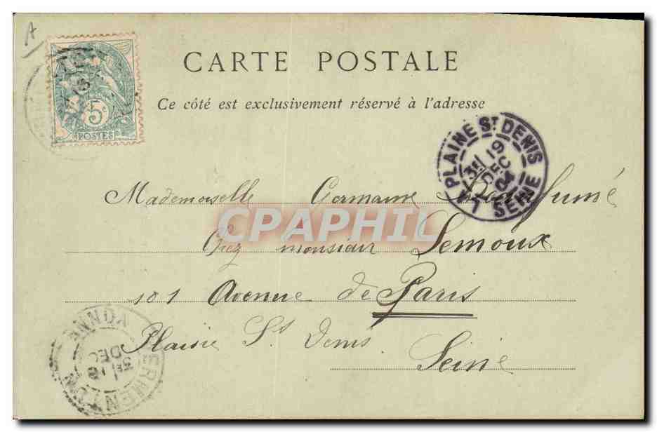 Princesse Mathilde — Fille de Jérôme Bonaparte — Collections ND. Phot. — N° 112 — Reverso