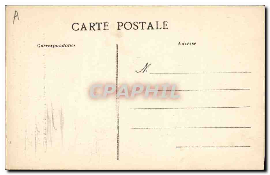 CPA Un Vieux Chouan Costume Folklore  — Verso