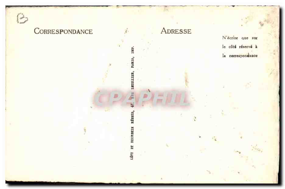 Marie Touchet — biographie — CPAPHIL, n°65 — Verso