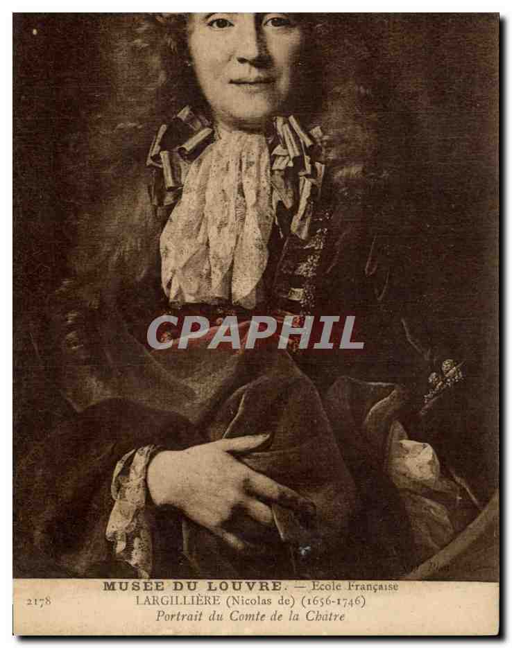 Portrait du Comte de la Châtre — Nicolas de Largillière (1656-1746) — Musée du Louvre