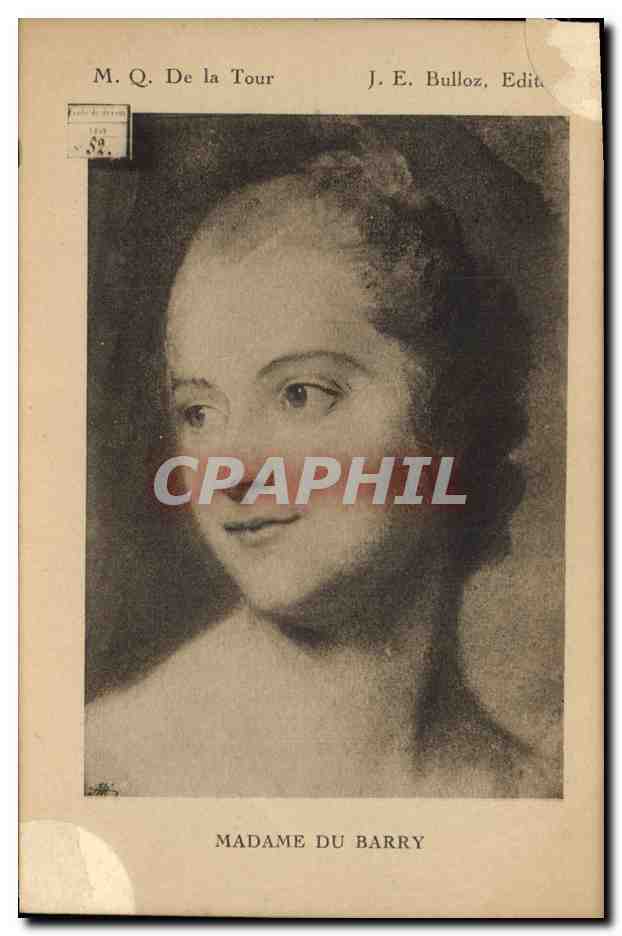 CPA M Q de la Tour Madame du Barry