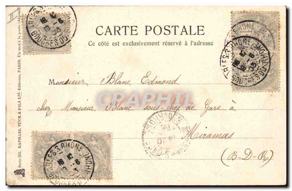 CPA Chat Chats Chaton Attendant la soupe  — Rückseite