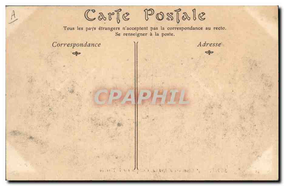 CPA Militaria Setif 3eme Chasseurs d'Afrique Critique sur le terrain  — Rückseite
