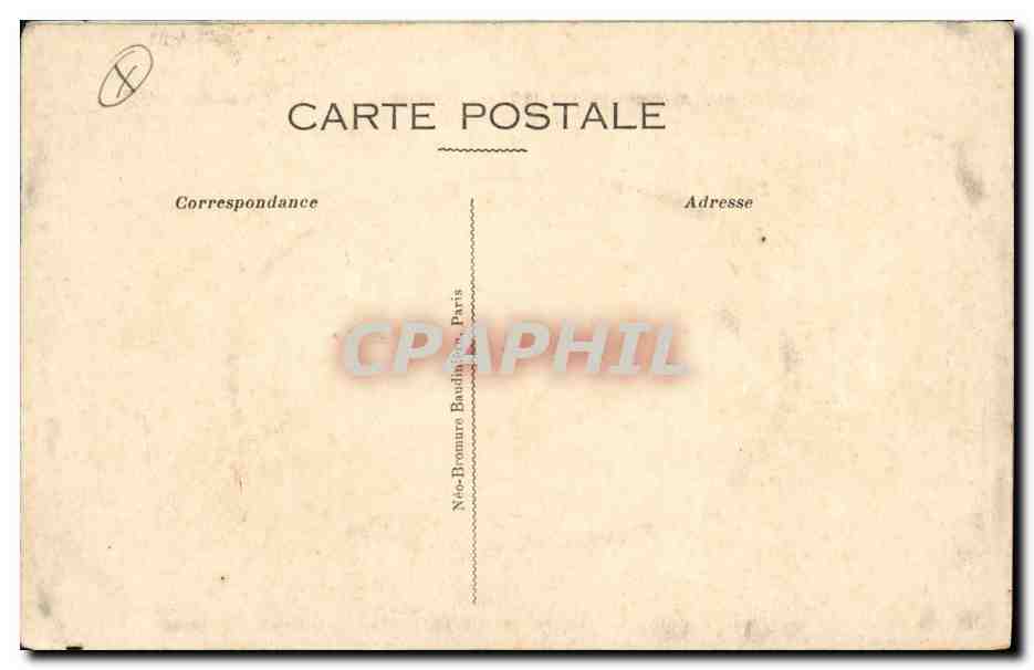 CPA Militaria Un zouzou  — Rückseite