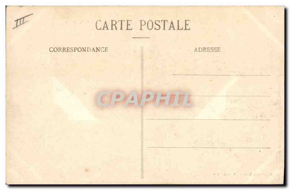 Campagne 1915-16 — Extrême Sud Tunisien. Un Campement sur la Route de Remta — Imprimerie Moderne, A. Muzi, Sfax — Verso