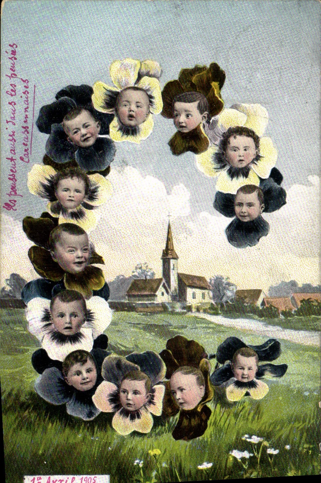 CPA Fantaisie Enfant Bebe 