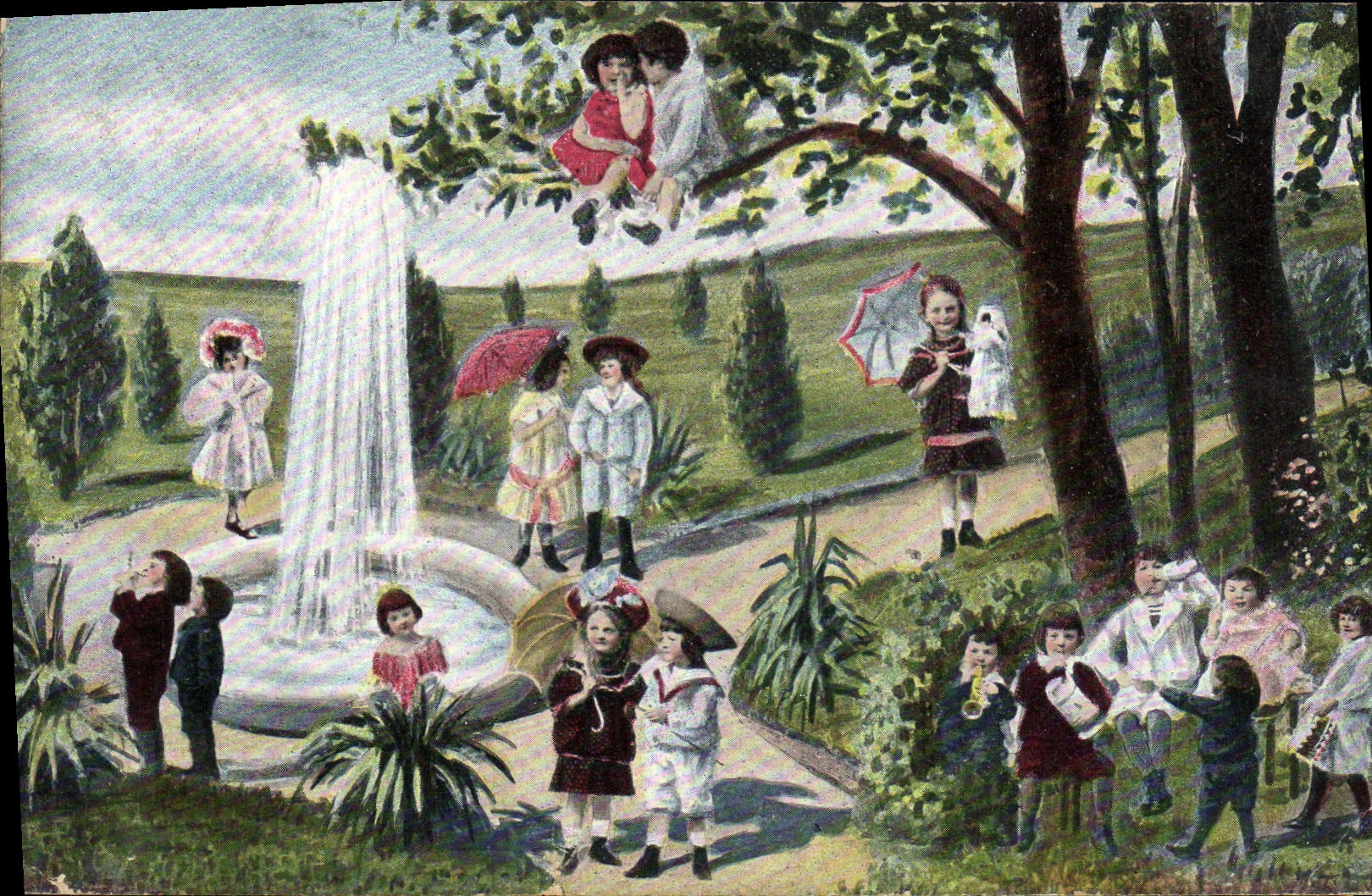 CPA Fantaisie Enfant Bebe 