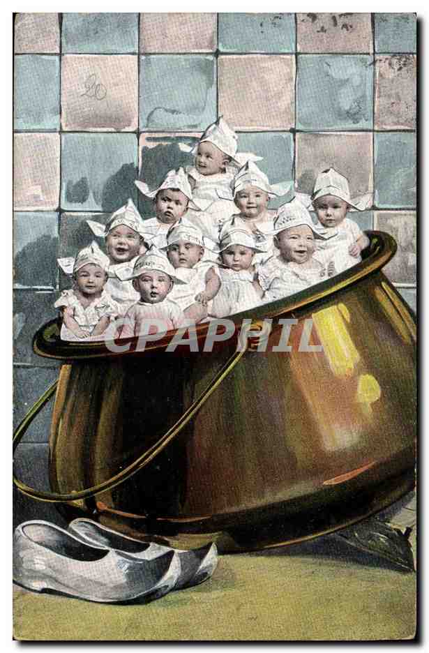 CPA Fantaisie Enfant Bebe 