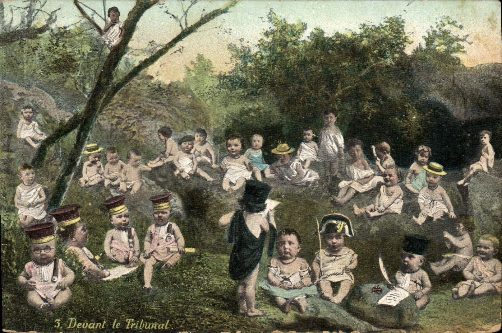 CPA Fantaisie Enfant Bebe 