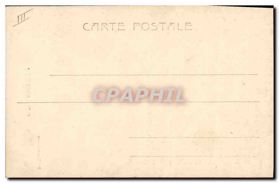 CPA Mlle Andree Mery — Rückseite