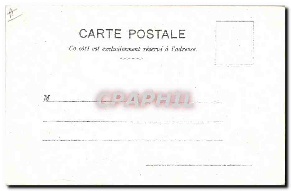 CPA M Fugere La Cigale Madrilene  — Verso