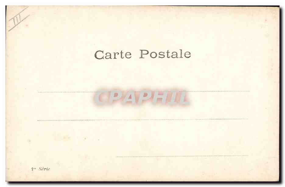 CPA Theatre Marigny Elise de Vere  — Rückseite