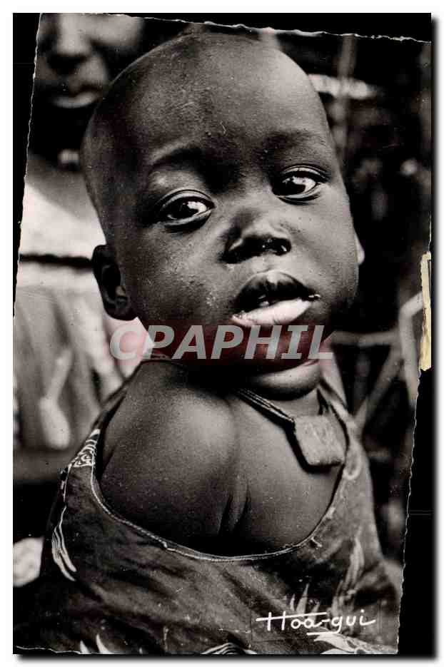 CPA Enfant Noir negre AEF Jeune enfant 