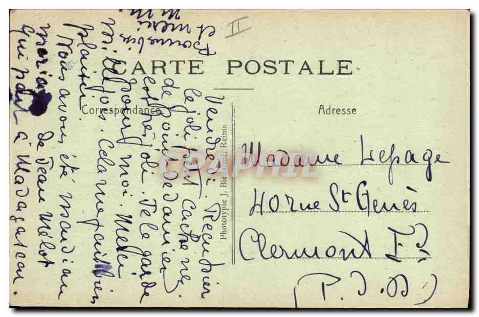 CPA Homme Noir negre Missions des PP du Saint Esprit Le degustation  — Rückseite