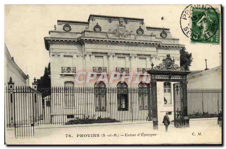 CPA Banque Caisse d'Epargne Provins