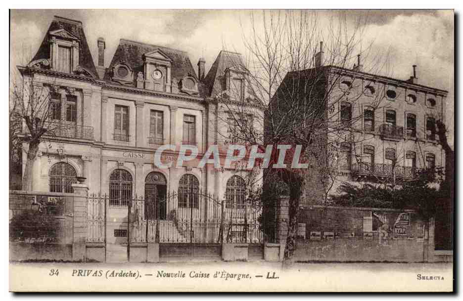 CPA Banque Privas Nouvelle Caisse d'Epargne 
