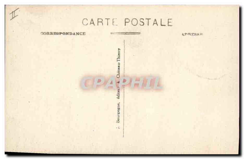 CPA Banque Caisse d'Epargne Provins — Rückseite