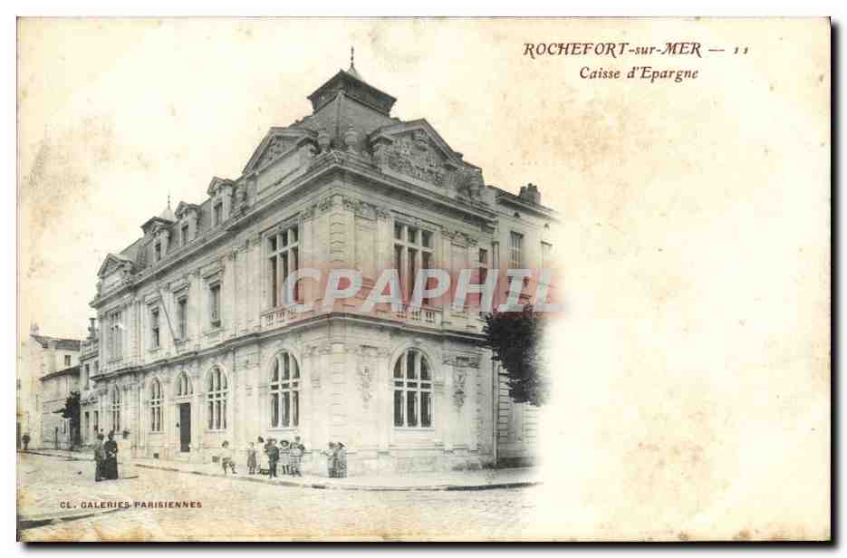 CPA Banque Caisse d'Epargne Rochefort sur Mer 