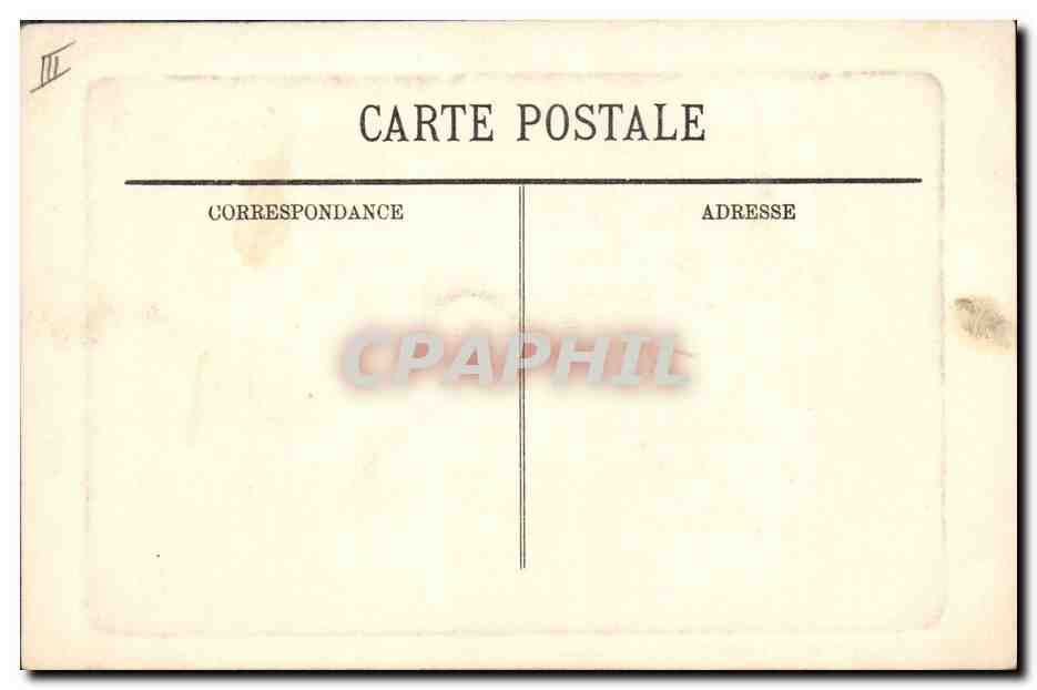CPA Folklore Auvergne La Bourree La figure finale — Rückseite