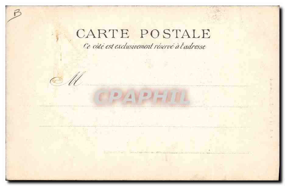 CPA Folklore Cantal Labour en Auvergne  — Rückseite