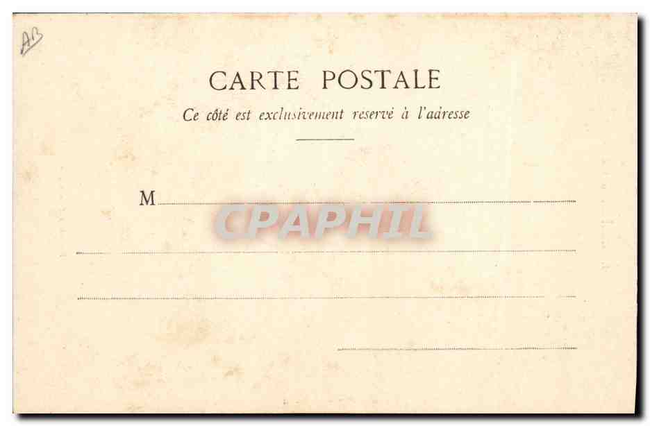 CPA Folklore Cantal Paysanne d'Auvergne  — Verso