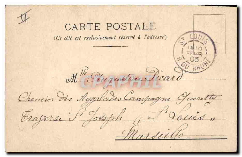 CPA Dessin a la main Femme — Rückseite