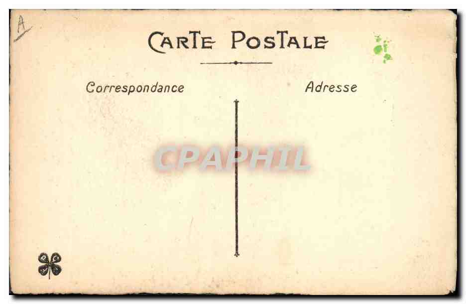 CPA Dessin a la main Fleurs Poeme Le Vase brise Sully Prudhomme — Rückseite