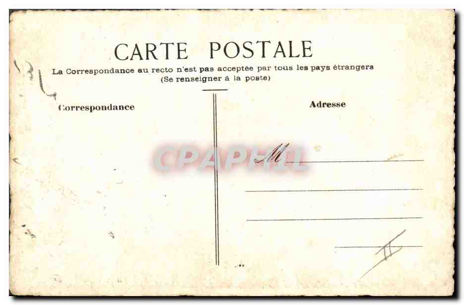 CPA Dessin a la main Soldat Militaria — Rückseite