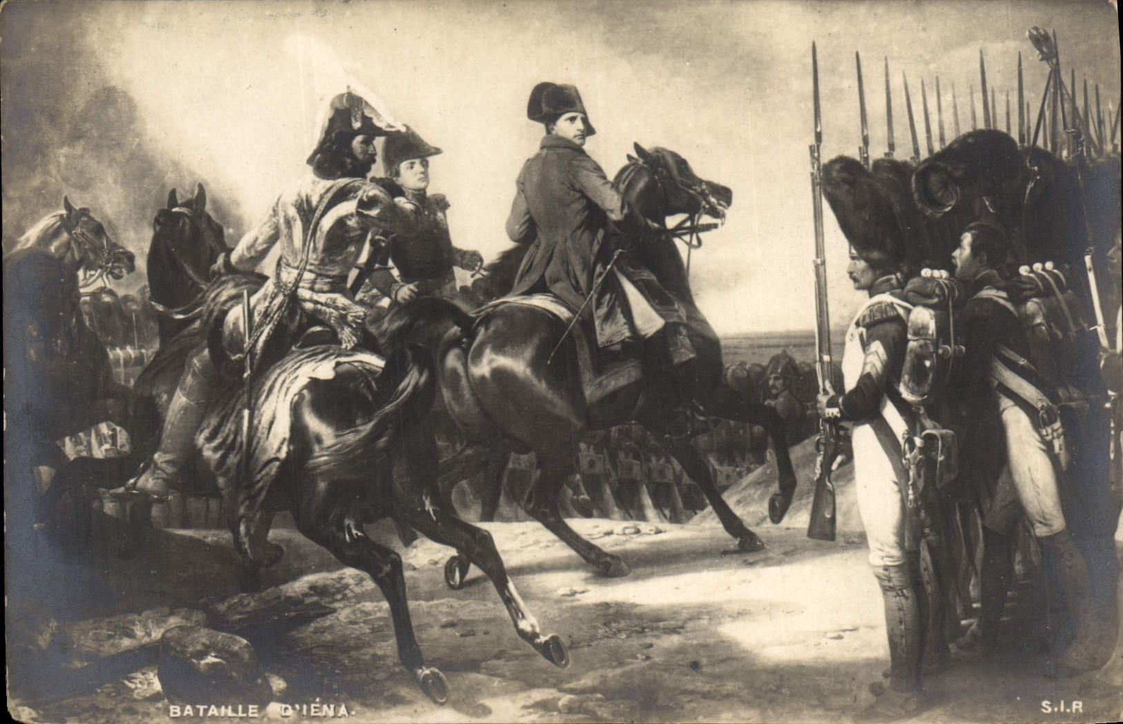 CPA Histoire Napoleon 1er Bataille d'Iena