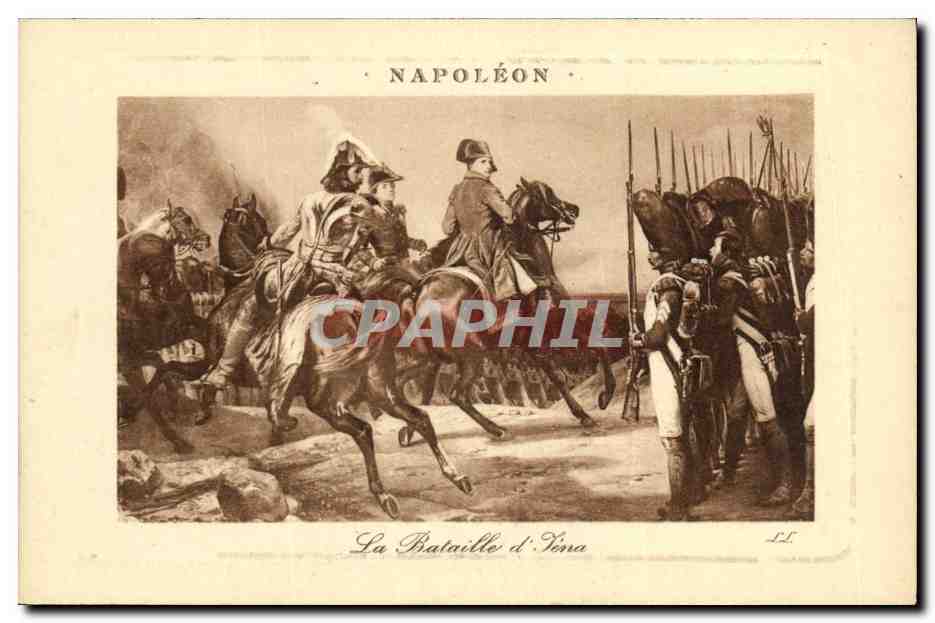 CPA Histoire Napoleon 1er La bataille d'Iena