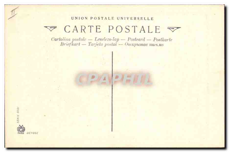 CPA Histoire Napoleon 1er recoit la reine de Prusse — Rückseite