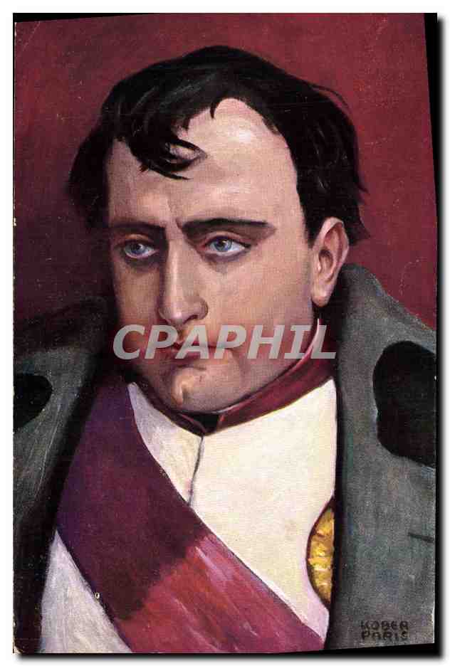 CPA Histoire Napoleon 1er Kober Paris