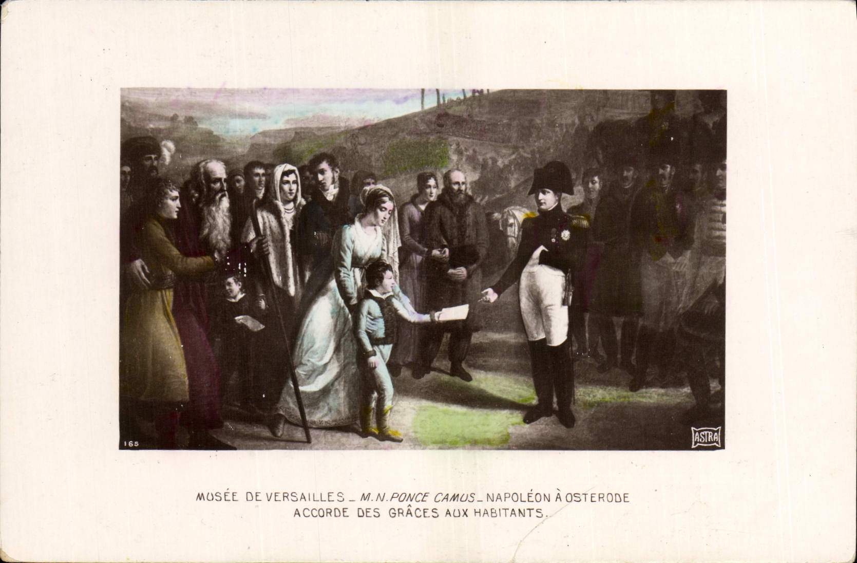 CPA Histoire Napoleon 1er Musee de Versailles Ponce Camus Napoleon a Osterode 