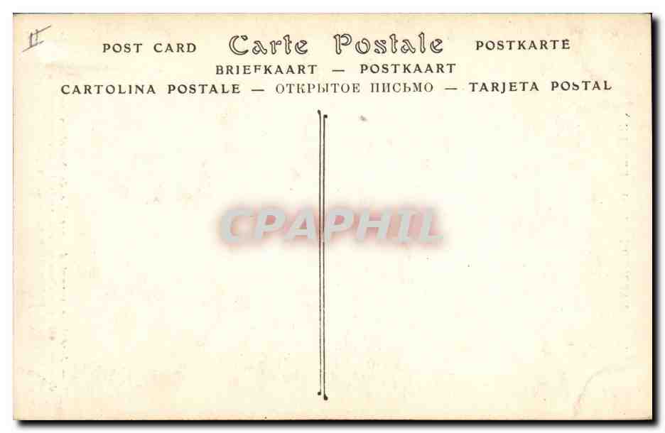CPA Histoire Napoleon 1er Josephine Divorce — Verso