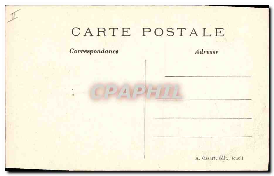 CPA Histoire Napoleon 1er Mort de Napoleon a Ste Helene en 1821 — Rückseite