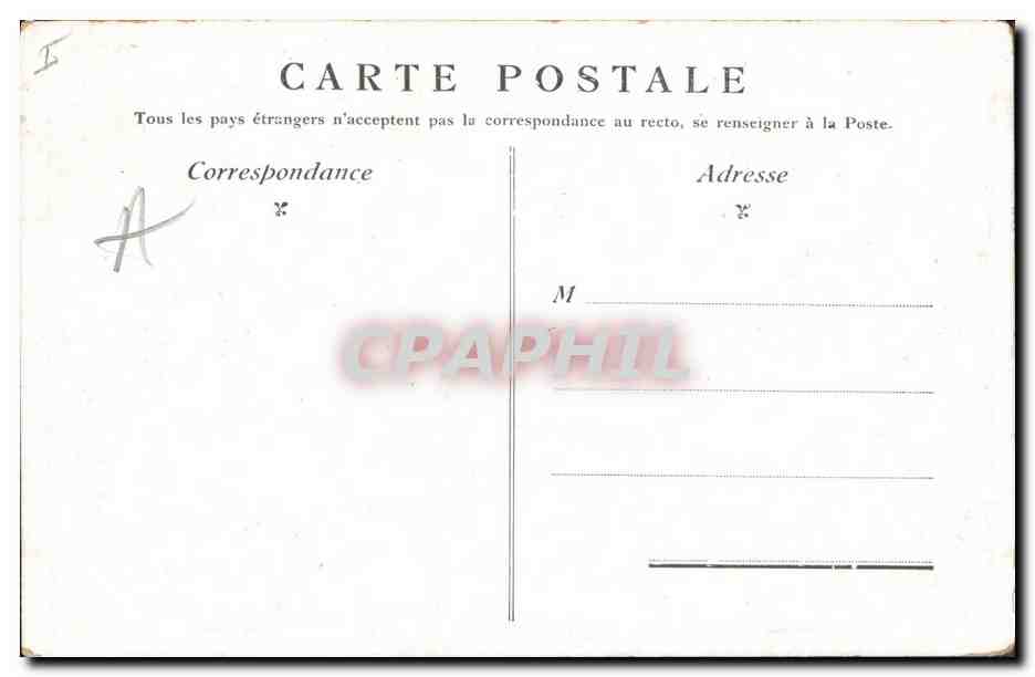 CPA Histoire Napoleon 1er Consul par Isabey — Rückseite