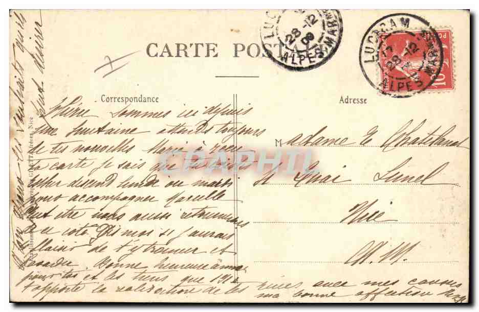 CPA Histoire Napoleon 1er A la memoire des soldats de l'Armee d'Italie  — Rückseite