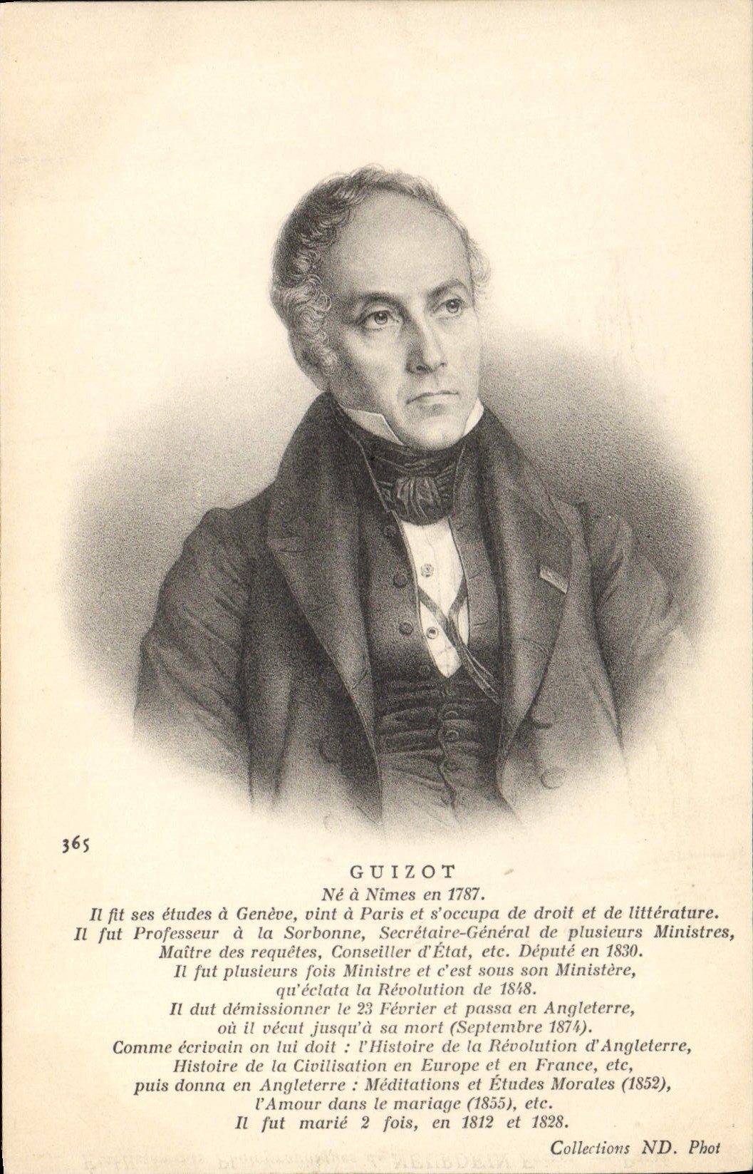 CPA Guizot Maitre des requetes
