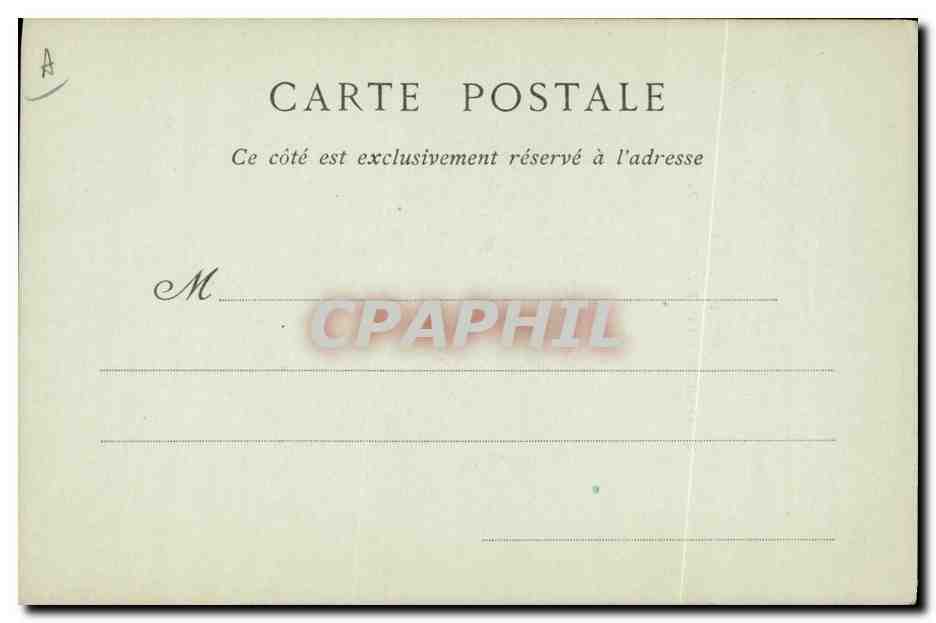 CPA Duchesse de Longueville  — Rückseite