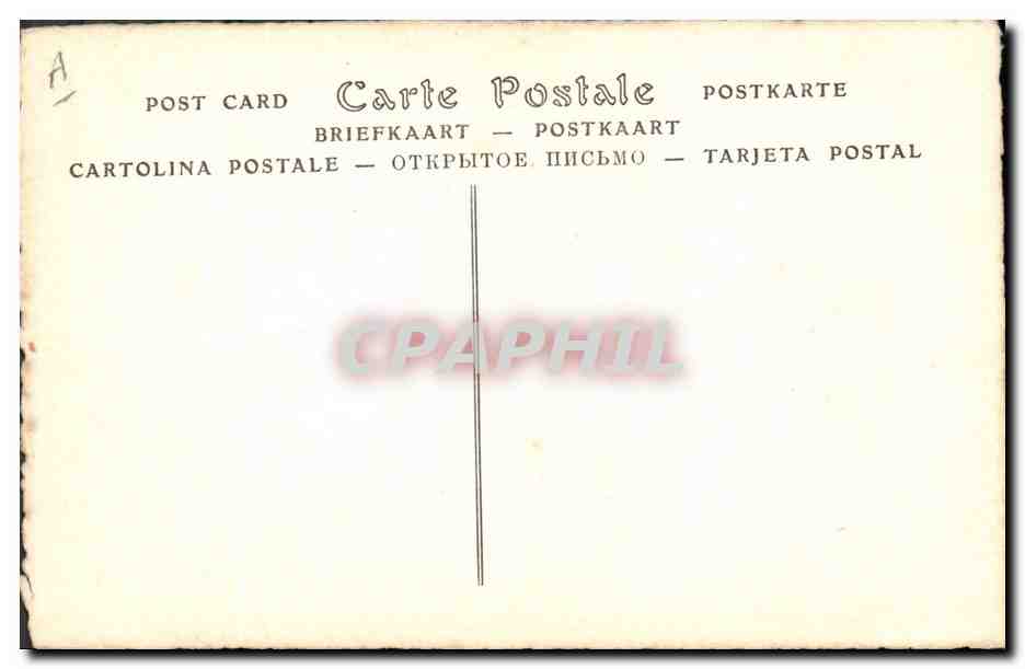 CPA Charles VII Roi de France — Rückseite