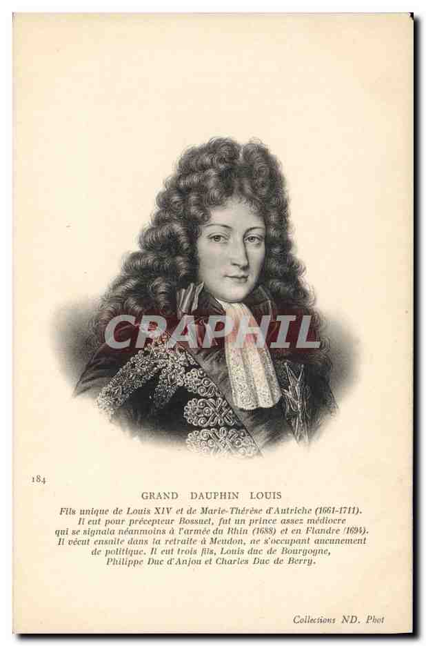 CPA Grand Dauphin Fils de Louis XIV et de Marie Therese d'Autriche